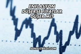 Enflasyon Düşerse Fiyatlar Düşer mi?