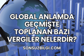 Global Anlamda Geçmişte Toplanan Bazı Vergiler Nelerdir?