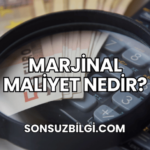Marjinal Maliyet Nedir?