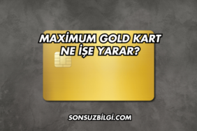 Maximum Gold Kart Ne İşe Yarar?