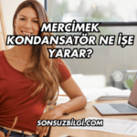 Mercimek Kondansatör Ne İşe Yarar?
