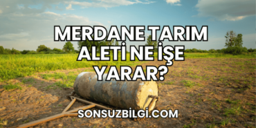 Merdane Tarım Aleti Ne İşe Yarar?