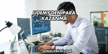 Udemy'den Para Kazanma
