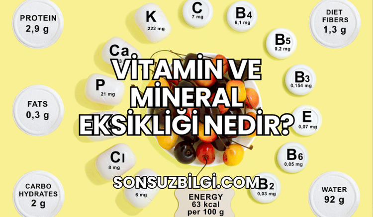 Vitamin ve Mineral Eksikliği Nedir?