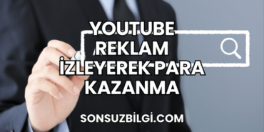 YouTube Reklam İzleyerek Para Kazanma