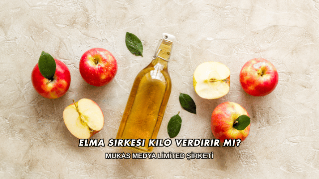 Elma Sirkesi Kilo Verdirir mi?